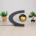 Flytende globus med fargerikt LED-lys 8 cm/diameter