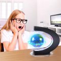 Flytende globus med fargerikt LED-lys 8 cm/diameter