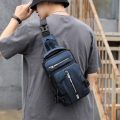Tyverisikker og Vanntett Crossbody-Veske, med USB-ladeport