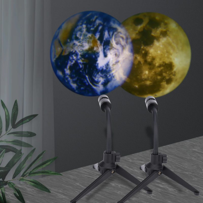 Måne Projeksjons LED-lampe